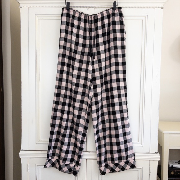 Victoria’s Secret • The Flannel PJ /Pink and Black Shimmer Check - Picture 7 of 14